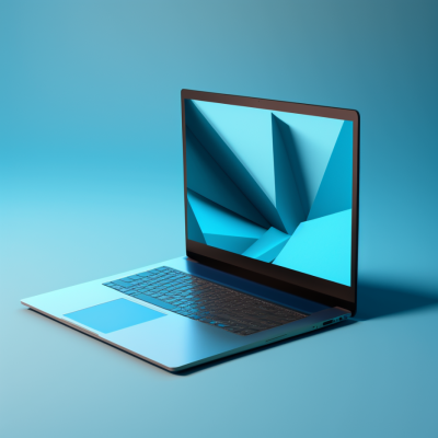 AHadX_a_3d_laptop_with_blue_minimalist_background_in_4K_resolut_fcb8f8c4-eb23-4178-b5ec-6d75995d0c6a