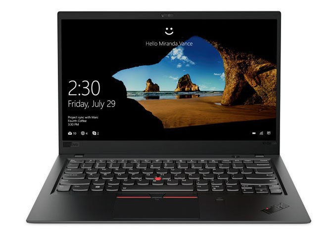 Lenovo ThinkPad X1 Carbon 6th Gen  14"  (Intel Core i7-8650U 1.90GHz / 16GB RAM / 256GB NVMe SSD / 14" Full HD IPS / Windows 11 Pro)